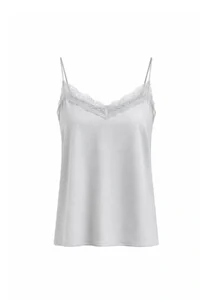 Regata poliamida com renda Kwi