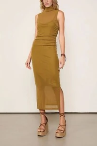 Vestido de tule longo com brilho Animale