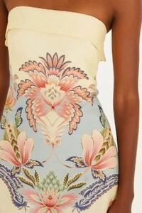 Vestido curto encanto boho Farm