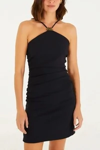 Vestido curto aviamento Farm