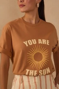 T-shirt silk the sun Dress to