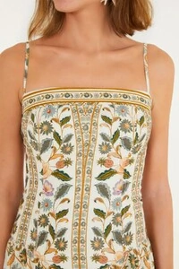 Vestido curto marcelle Farm