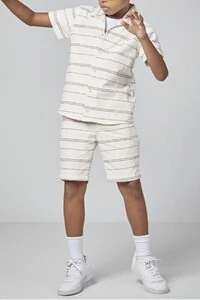 Camisa infantil listrada Oliver