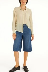 Camisa tencel com bolso Kwi