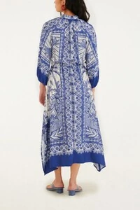 Vestido cropped afeto tropical Farm