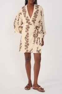 Vestido cambraia estampa inspira Dress to