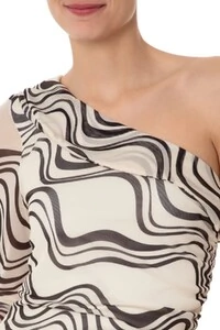 Blusa tule estampa fluir Dress to