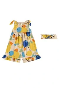 Macacão com faixa em malha flame Up Baby