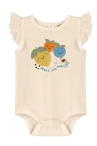 Conjunto body suedine e shorts malha flame Up Baby