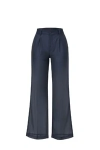 Calça liocel tranparente Kwi