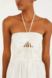 Vestido jardim mistico foil Farm