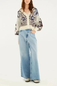Cardigan curto tricot marcelle Farm