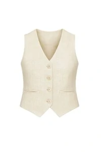 Colete alfaiataria feminino Kwi