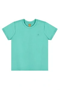 Camiseta manga curta em meia malha Up baby