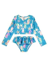 Biquini em malha uv fps+50 sublimada Up Baby