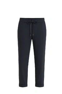 Calça de alfaiataria esportiva com cordão Kwi