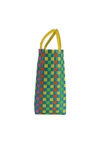 Bolsa tote artesanal P flor praia Bahia Farm