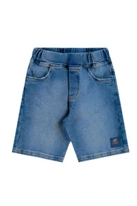 Bermuda jeans com elastano Up Baby