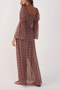 Vestido bata estampa essência Dress to