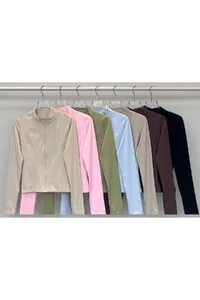 Jaqueta poliamida fitness Kwi