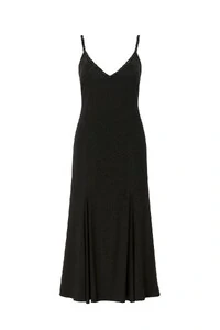 Vestido longo alça fina Kwi