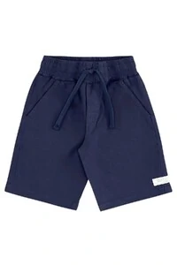 Bermuda em sarja com elastano Up Baby