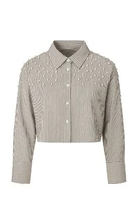 Camisa com pérolas Kwi