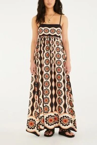 Vestido cropped fiorella Farm