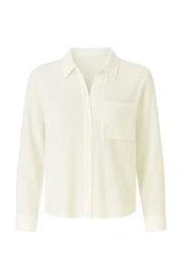 Camisa feminina ML com bolso Kwi