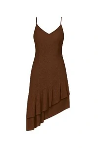 Vestido renda assimetrico Kwi