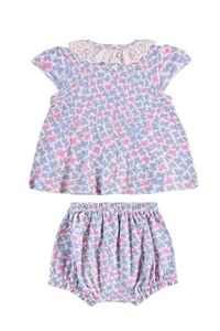 Conjunto blusa com short em suedine Up Baby
