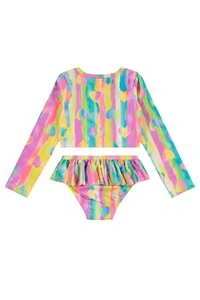 Biquini em malha uv fps+50 sublimada Up Baby