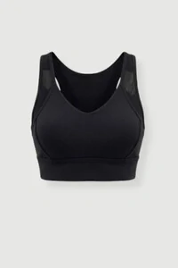 Top fitness com decote em v Kwi