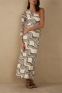 Saia tule estampa fluir Dress to