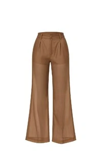 Calça liocel tranparente Kwi