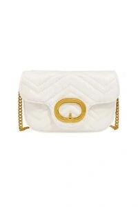 Bolsa tiracolo matelassê Kwi
