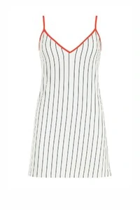 Pijama Feminino Camisola alça listrado Kwi