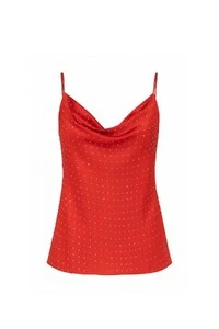 Blusa de alcinha com brilhos Kwi
