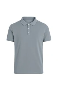 Camisa polo masculina em malha Kwi