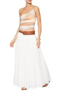 Blusa ombro só tule estampa oceano Dress to