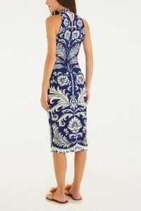 Vestido midi santori Farm