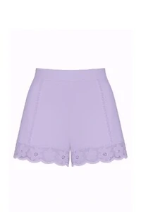 Shorts algodão com renda Kwi