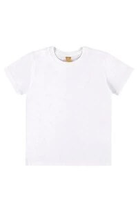 Camiseta manga curta em meia malha Up baby