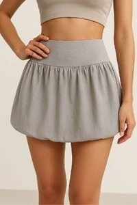 Mini short saia balonê Kwi