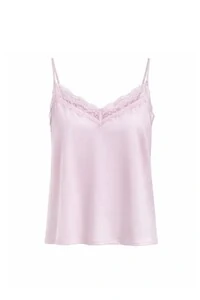 Regata poliamida com renda Kwi