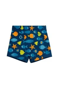 Sunga infantil estampa peixe e estrela do mar Kwi