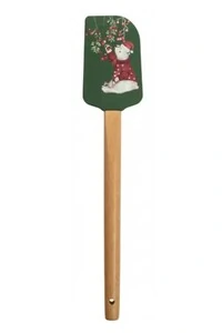 Kit espátulas para cozinha em silicone e madeira Kwi