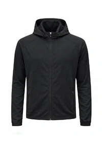 Jaqueta masculina esportiva com capuz Kwi