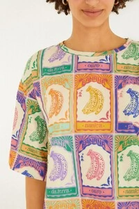 Tshirt básica banana selo Farm
