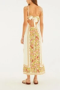 Vestido flor de fruta lenço Farm